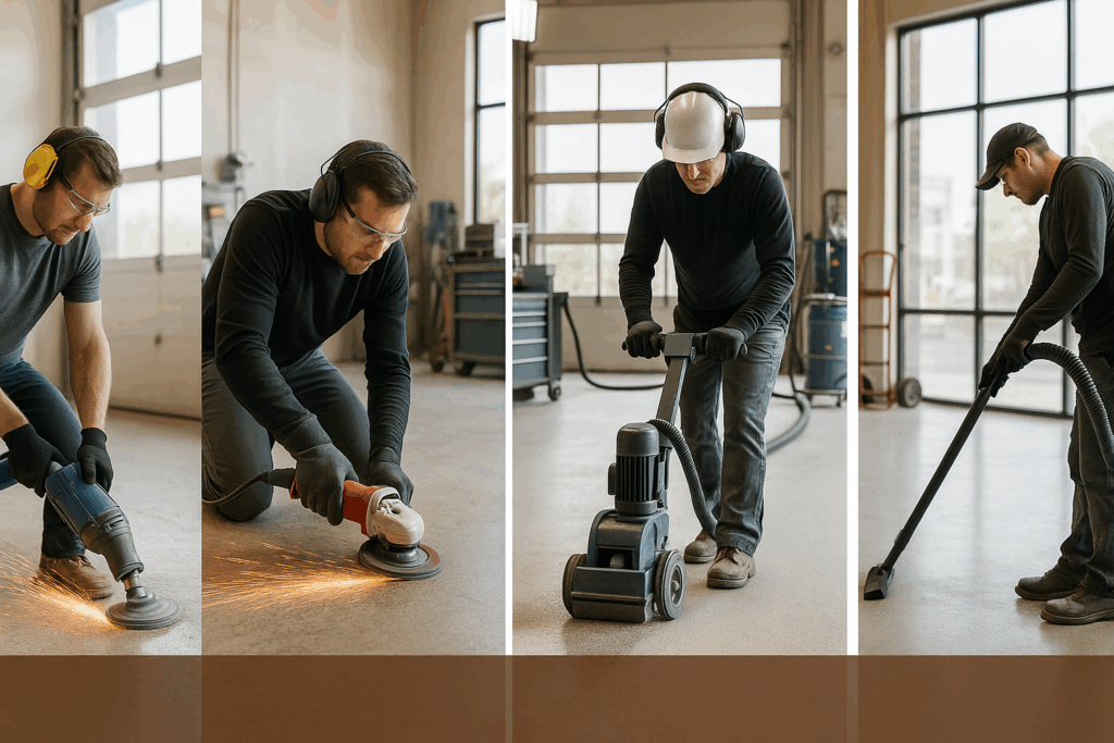 surface preparation for polyurea coating