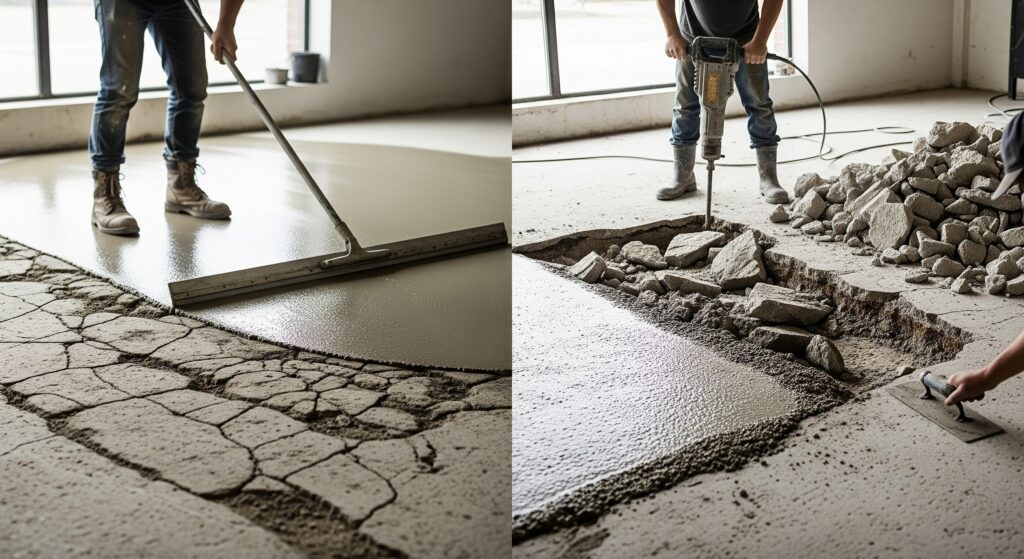 Concrete Overlay vs Replacement: Which Saves More?